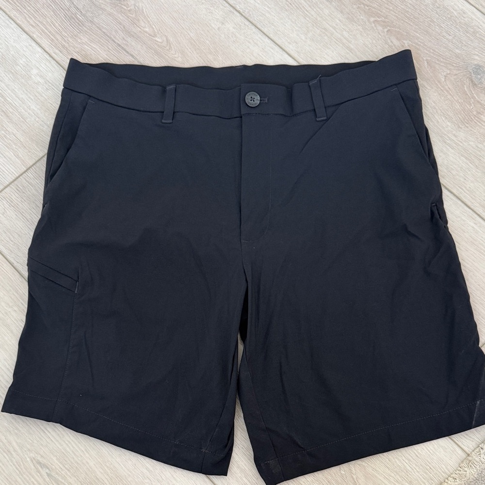 Callaway Men's Black Flat Front Shorts